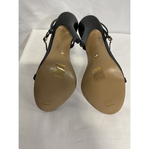 Raye 'Bali' Black Leather Heel Size 7 - Picture 5 of 5